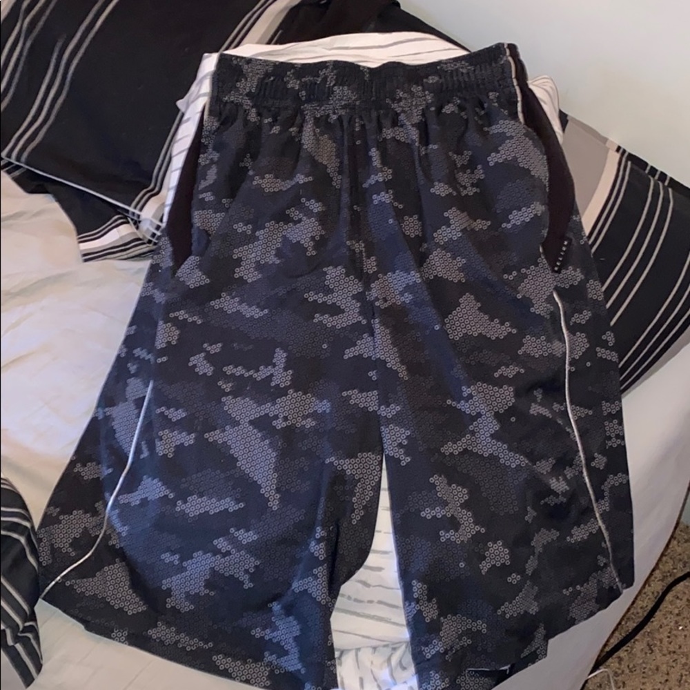 AND1 Basketball shorts.